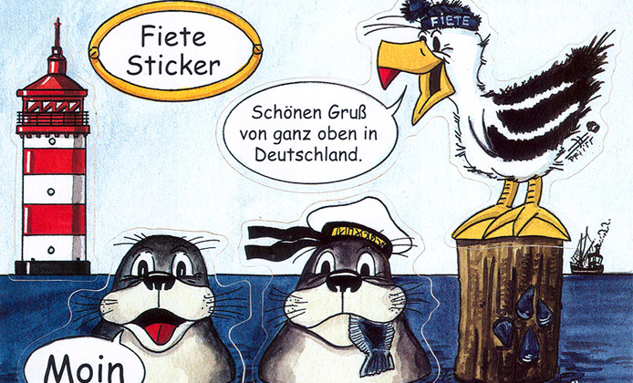 Fiete's Stickerkarten